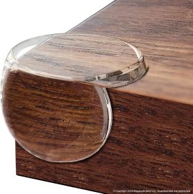 Roving Cove Clear Corner Protector, Pre-Taped 3M Adhesive, Easy-to-Peel Tab, No Odor, No Residue, Baby Proofing Furniture Safety Bumper Guards